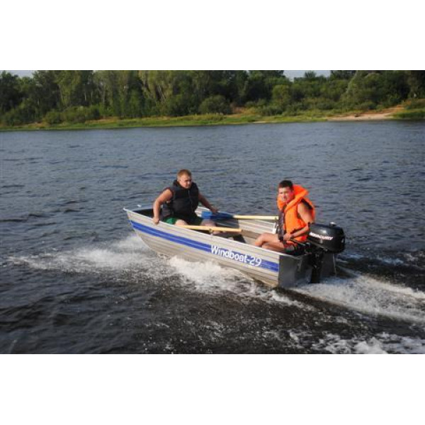 Алюминиевая лодка WINDBOAT-29 в Калининграде