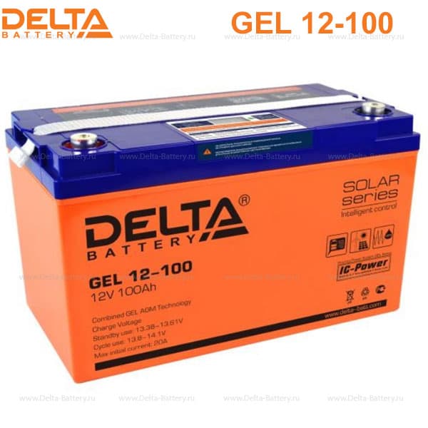 Аккумуляторная батарея Delta GEL 12-100 в Калининграде