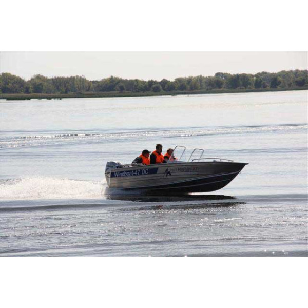 Алюминиевая лодка WINDBOAT-47DC в Калининграде