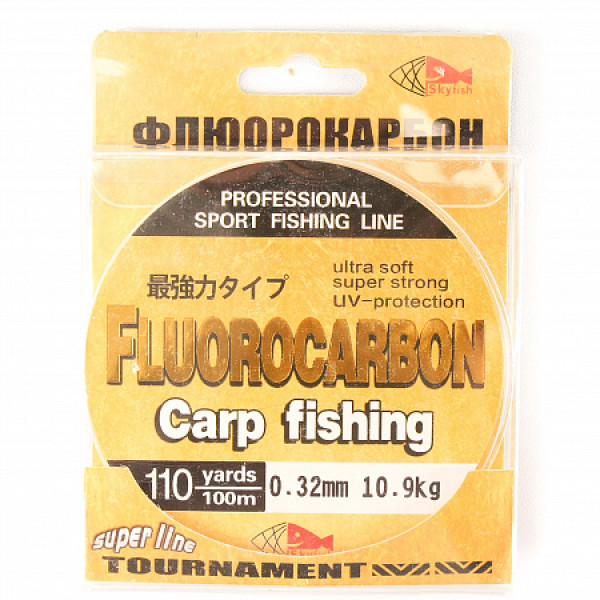 Леска SkyFish Fluorocarbon 100 метров в Калининграде Леска SkyFish Fluorocarbon 100 метров в Калининграде